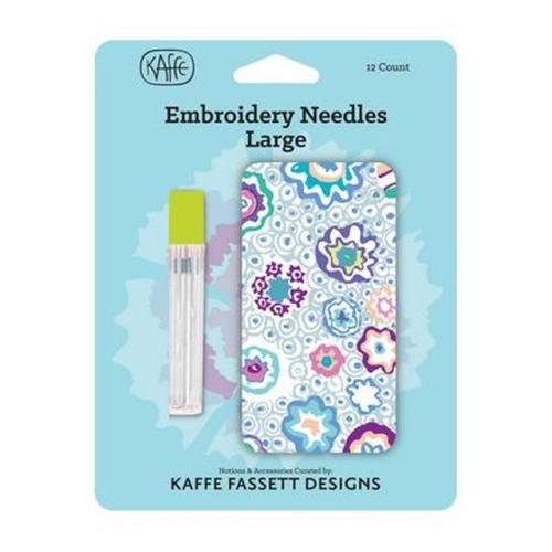 Needle Storage Tube Tin Box Set by Kaffe Fassett